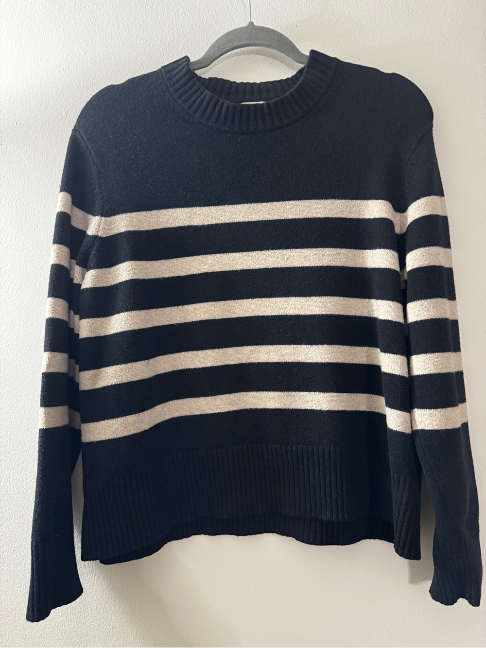 A New Day Striped Crewneck Sweater Sz L